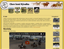 Tablet Screenshot of kyvalka.cz